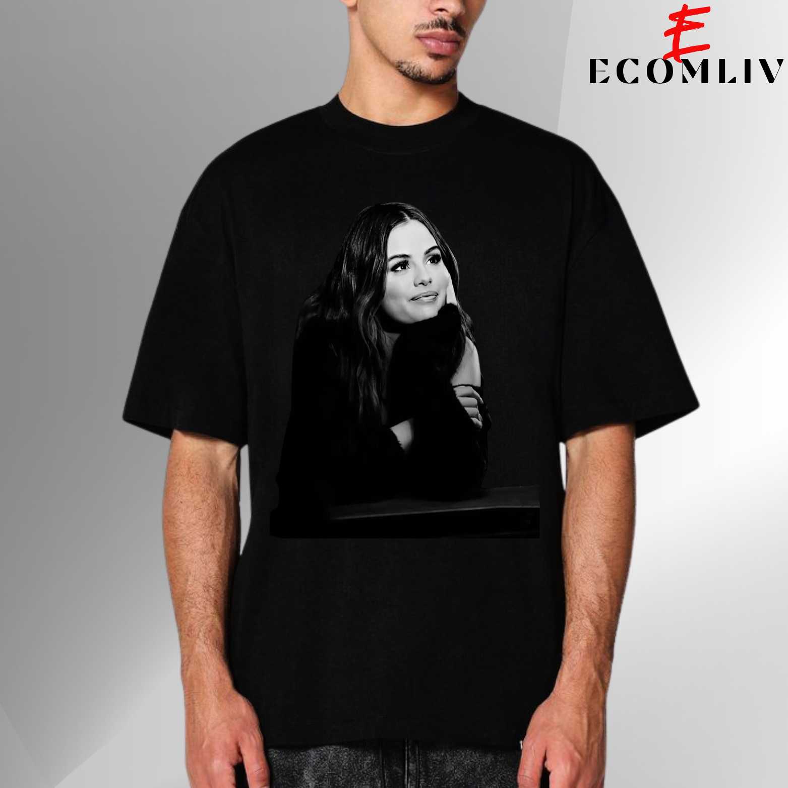 Selena Gomez Retro Streetwear Tee, Unisex Shirt